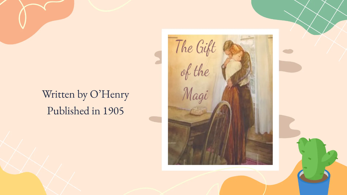 Free Simple Literature Presentation Template to Edit Online