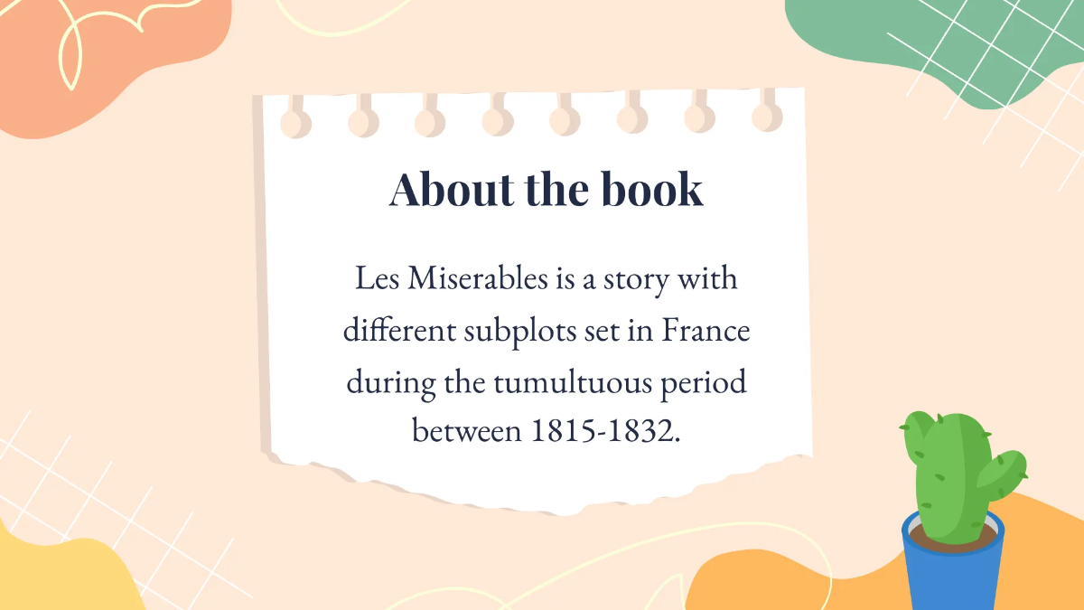 Free Simple Literature Presentation Template to Edit Online