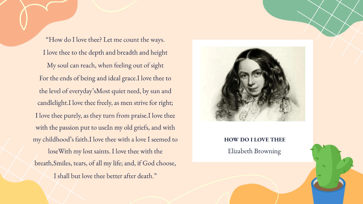 Free Simple Literature Presentation Template to Edit Online