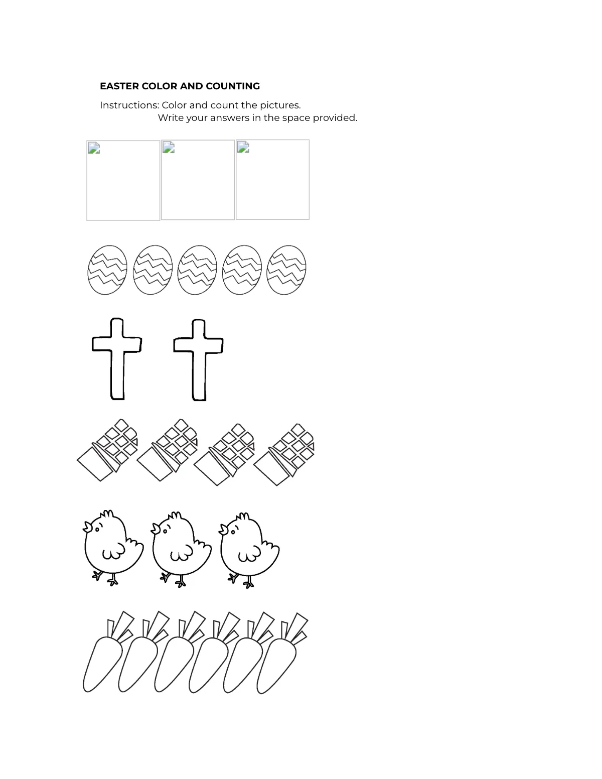 Free Easter Puzzle Template to Edit Online