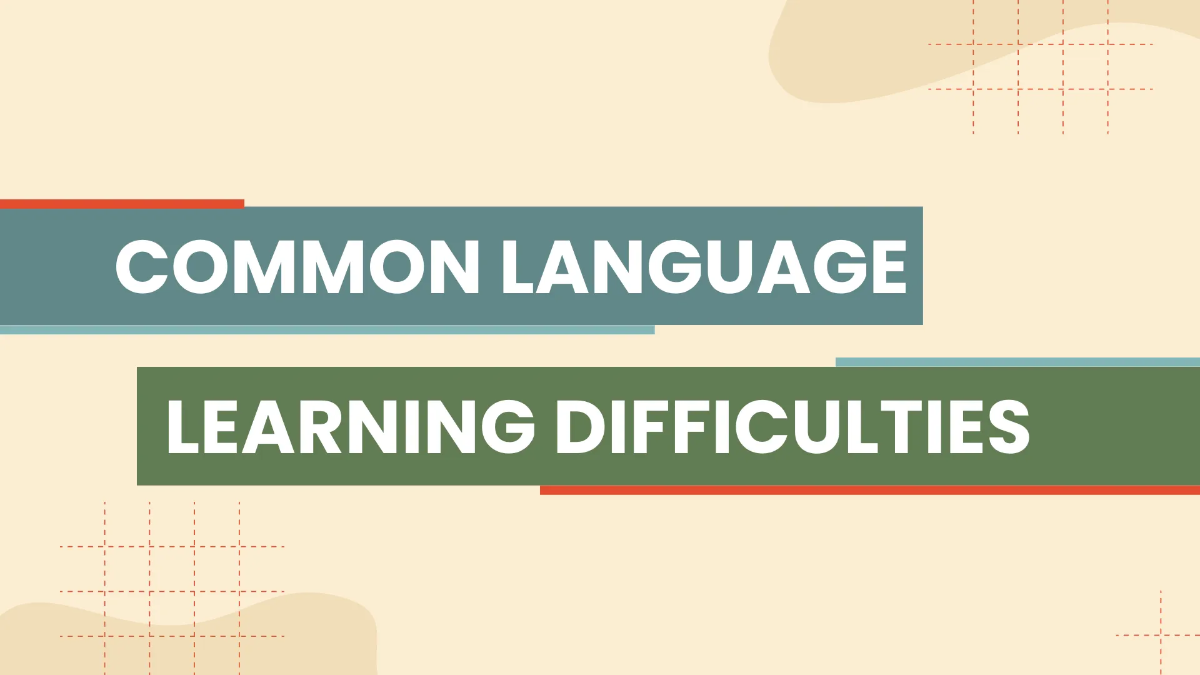 Free Infographics Foreign Language Presentation Template to Edit Online