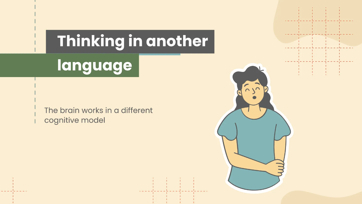 Free Infographics Foreign Language Presentation Template to Edit Online