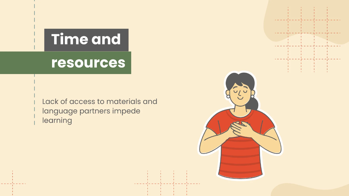 Free Infographics Foreign Language Presentation Template to Edit Online