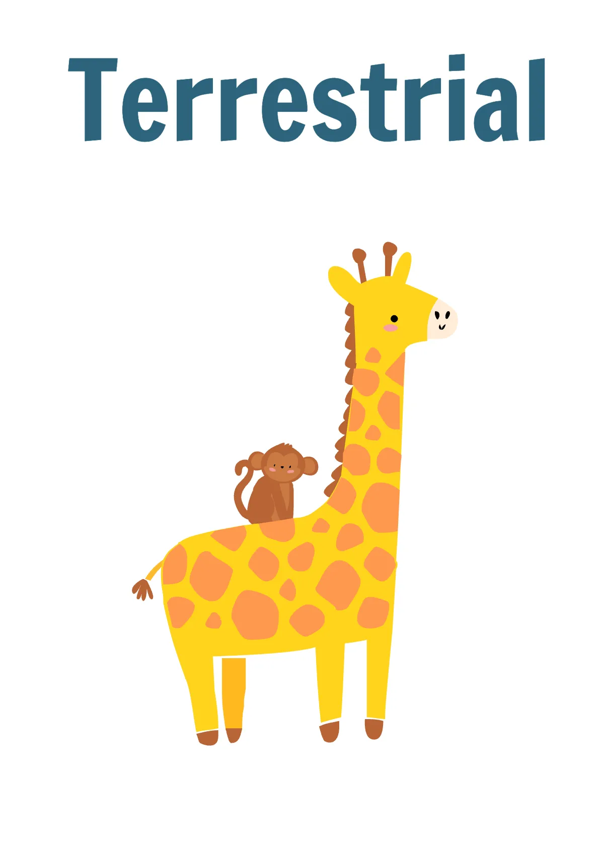 Free Earth Flashcard Template to Edit Online