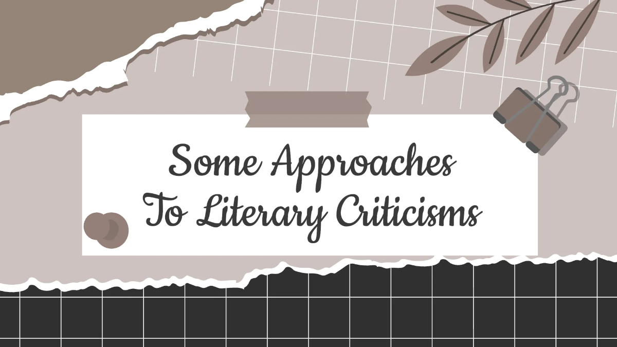 Free Pretty Literature Presentation Template to Edit Online