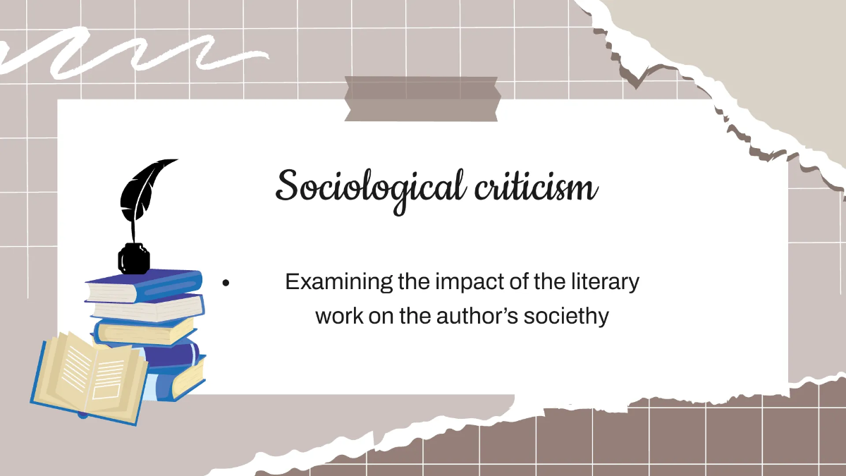 Free Pretty Literature Presentation Template to Edit Online