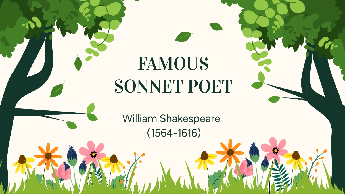 Free Fun Literature Presentation Template to Edit Online