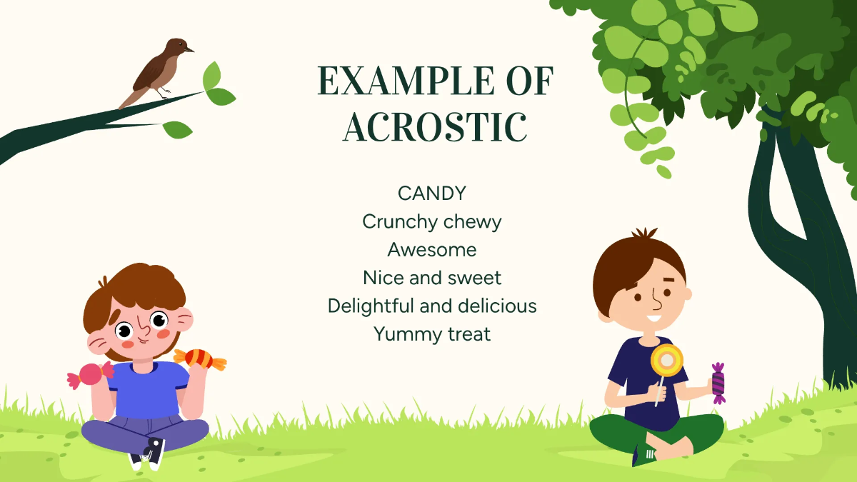 Free Fun Literature Presentation Template to Edit Online