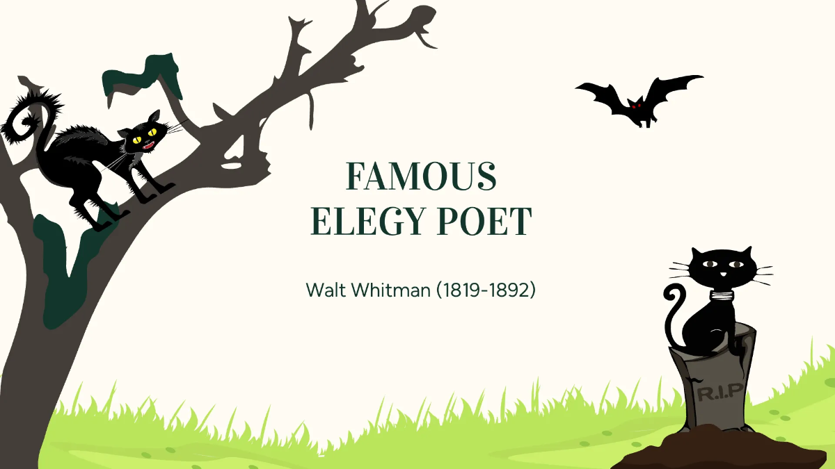 Free Fun Literature Presentation Template to Edit Online