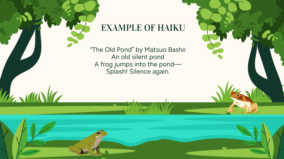 Free Fun Literature Presentation Template to Edit Online