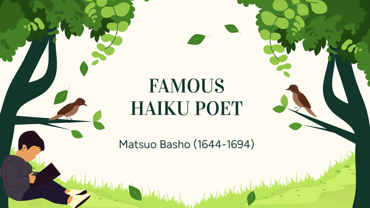 Free Fun Literature Presentation Template to Edit Online