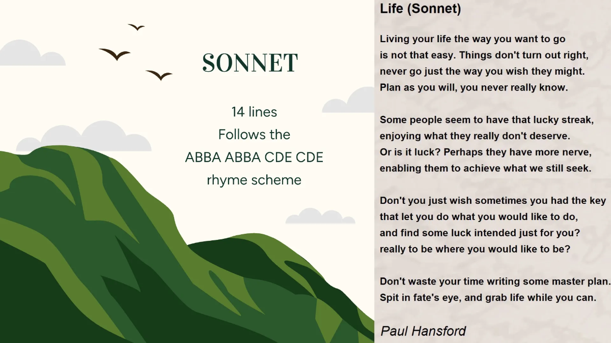 Free Fun Literature Presentation Template to Edit Online