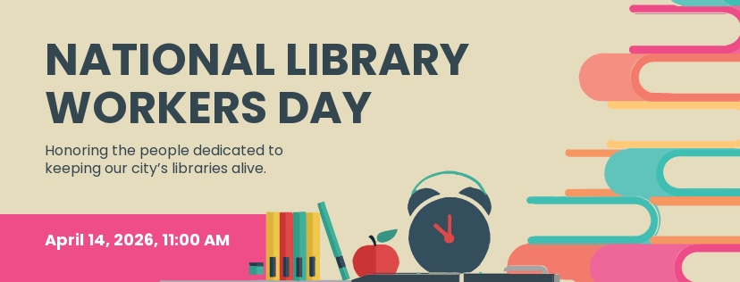 National Library Workers Day Snapchat Geofilter Template - PSD ...