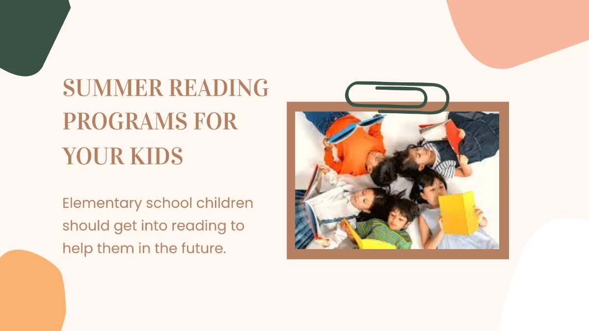 Free Professional Literature Presentation Template to Edit Online