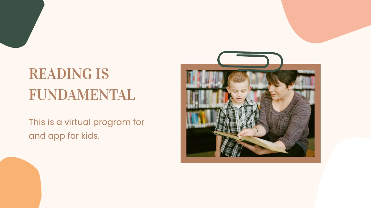 Free Professional Literature Presentation Template to Edit Online