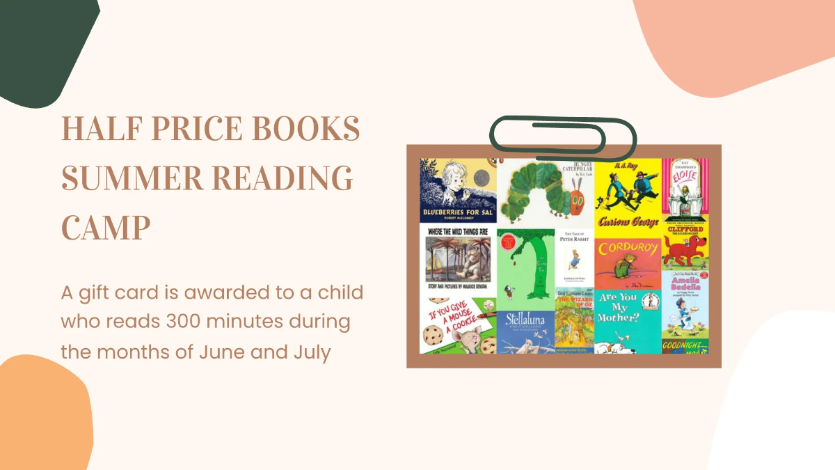 Free Professional Literature Presentation Template to Edit Online