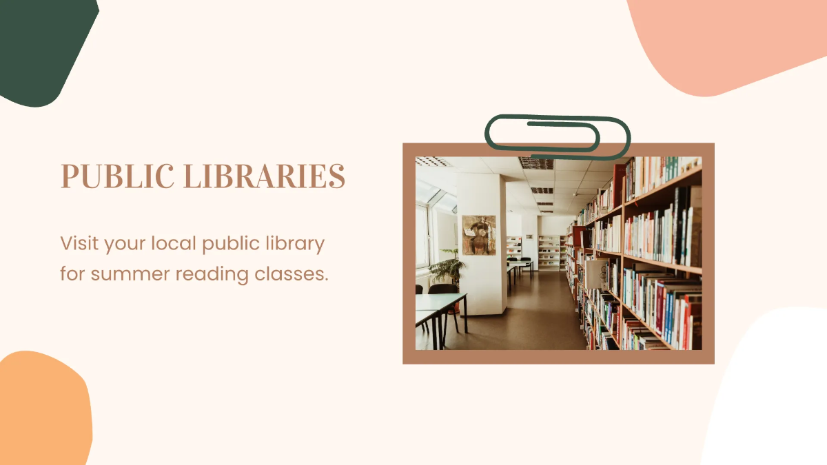 Free Professional Literature Presentation Template to Edit Online