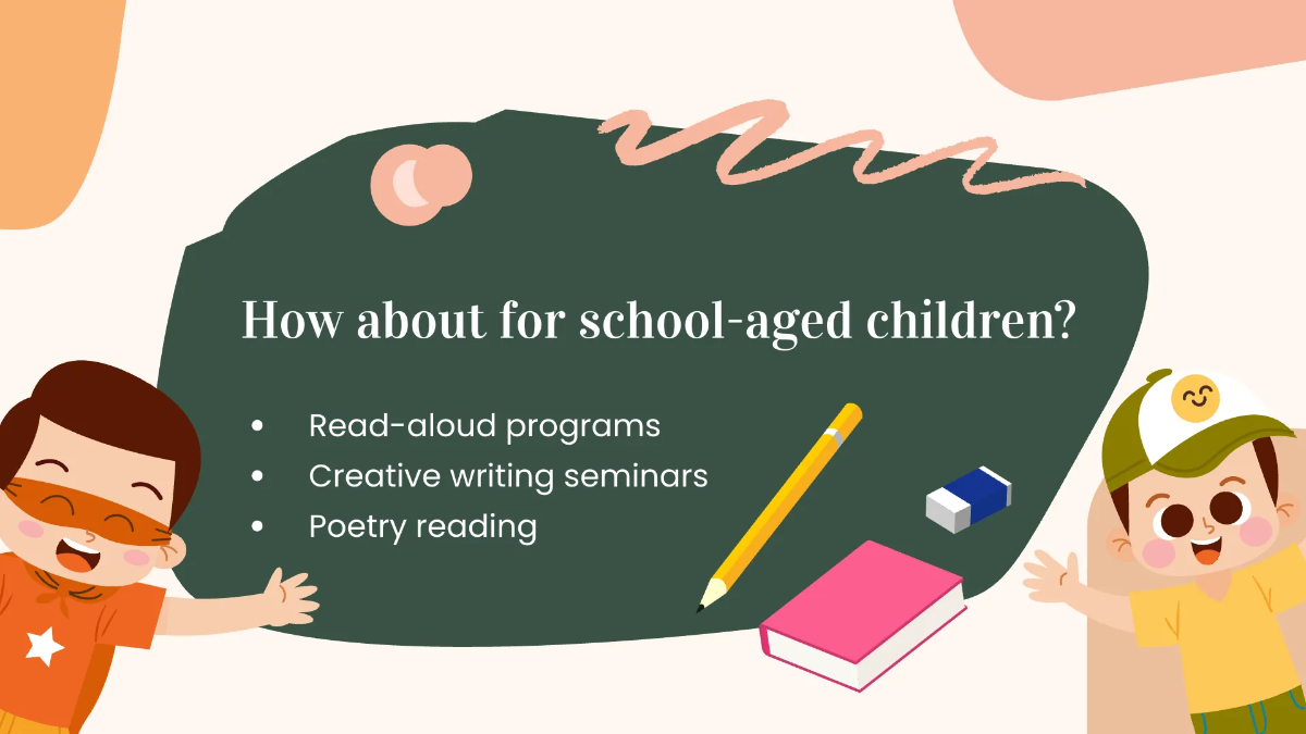 Free Professional Literature Presentation Template to Edit Online