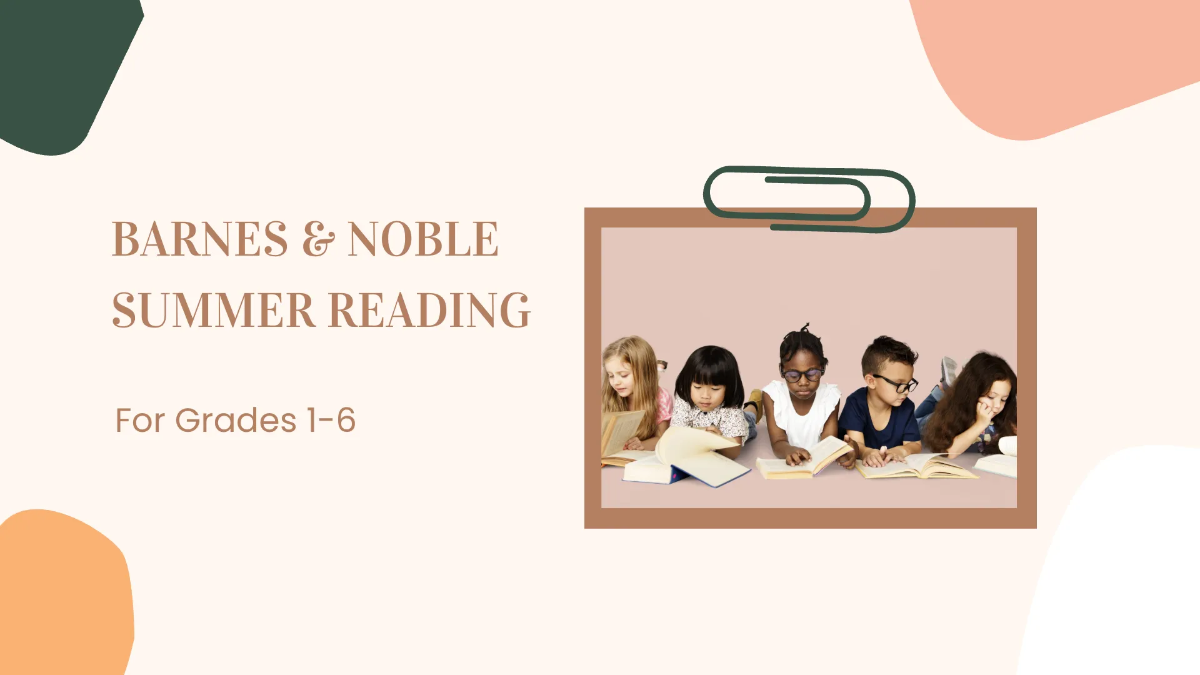 Free Professional Literature Presentation Template to Edit Online