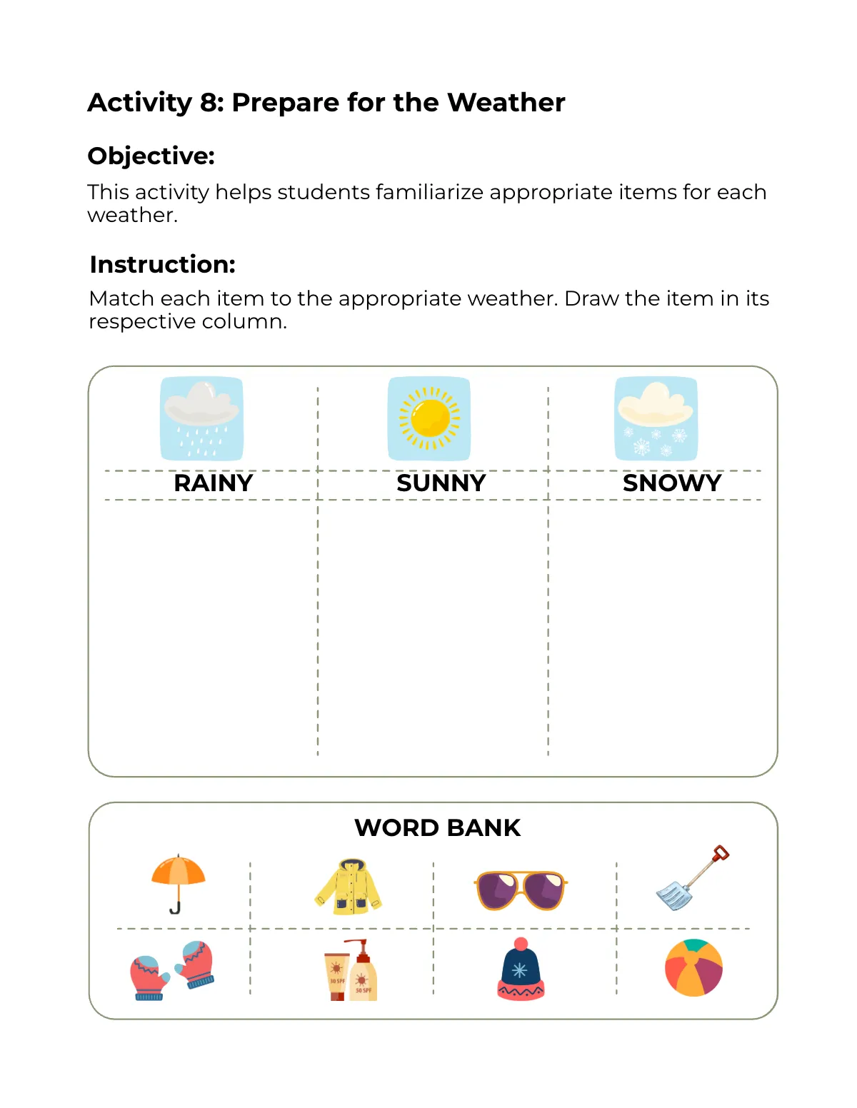 Free Climate Change Workbook Template to Edit Online