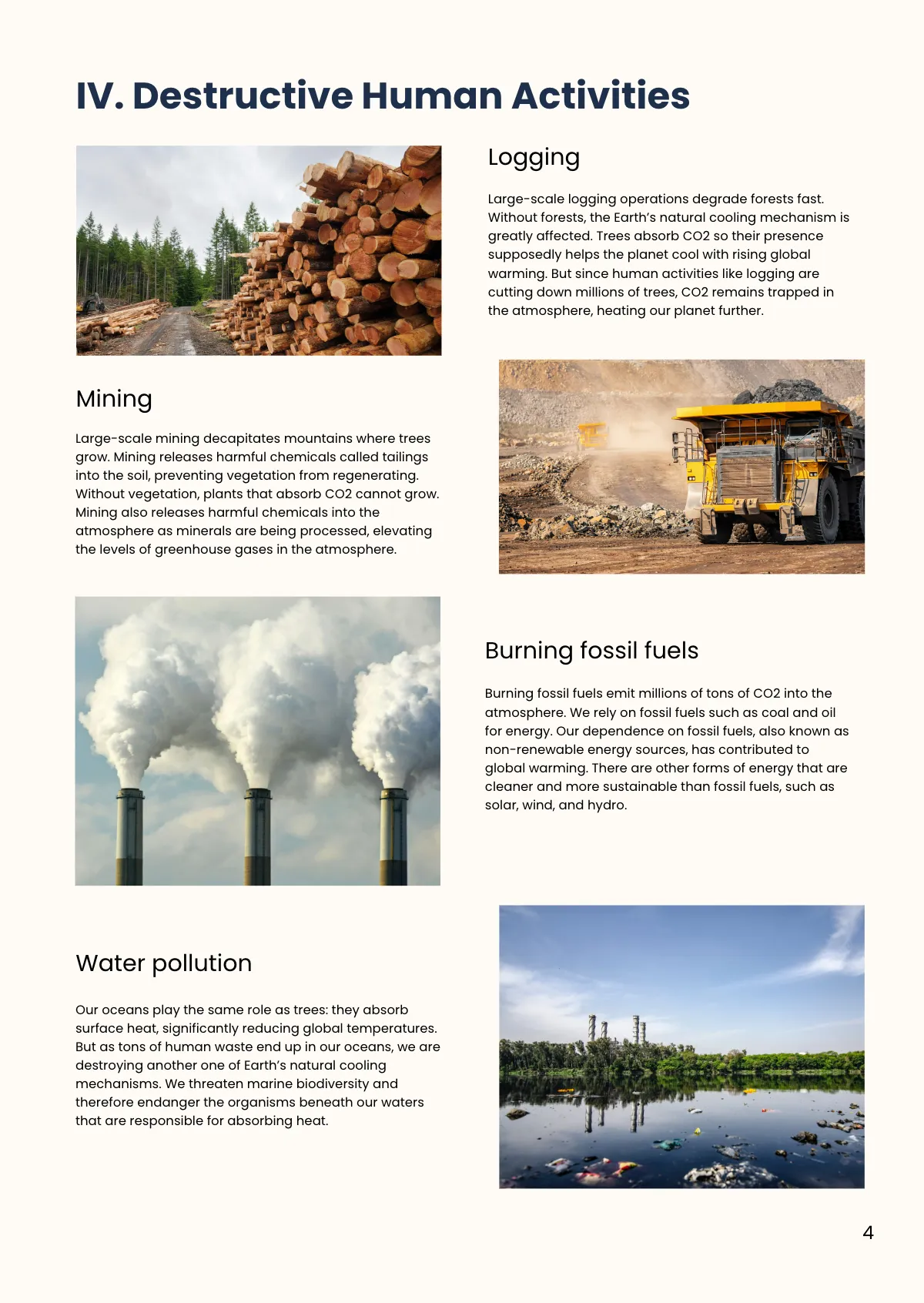 Free Climate Change Handout Template to Edit Online