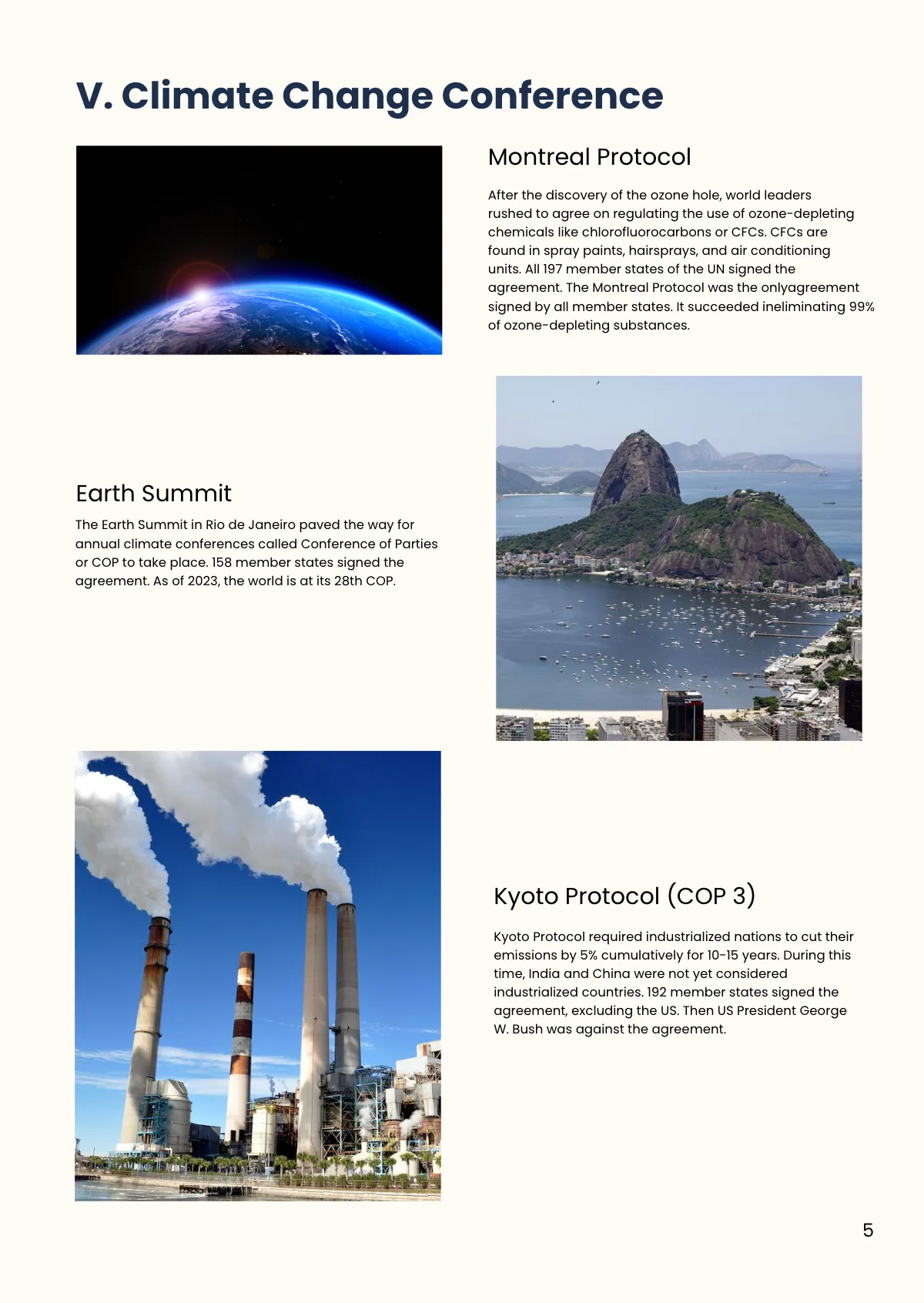 Free Climate Change Handout Template to Edit Online