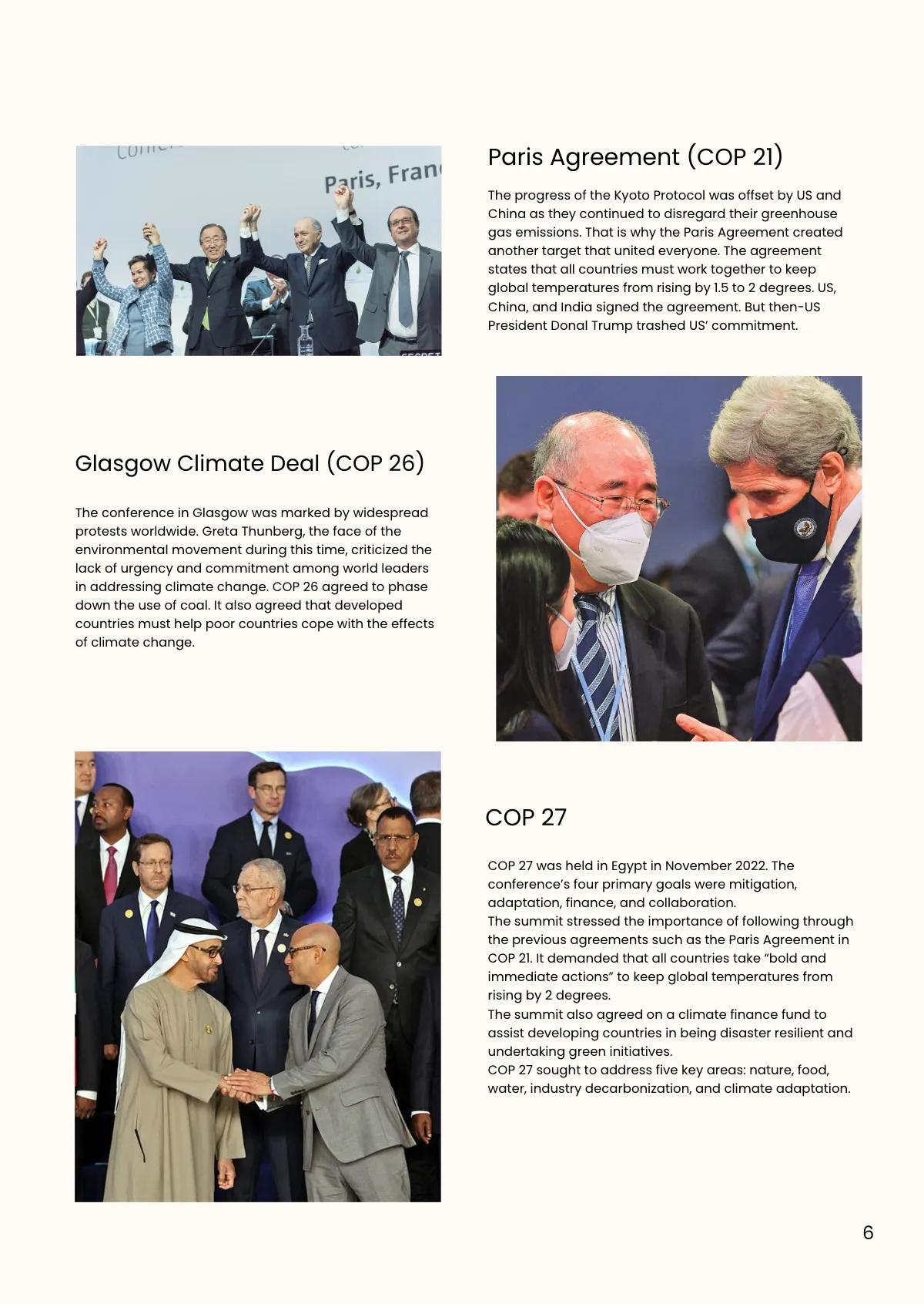 Free Climate Change Handout Template to Edit Online