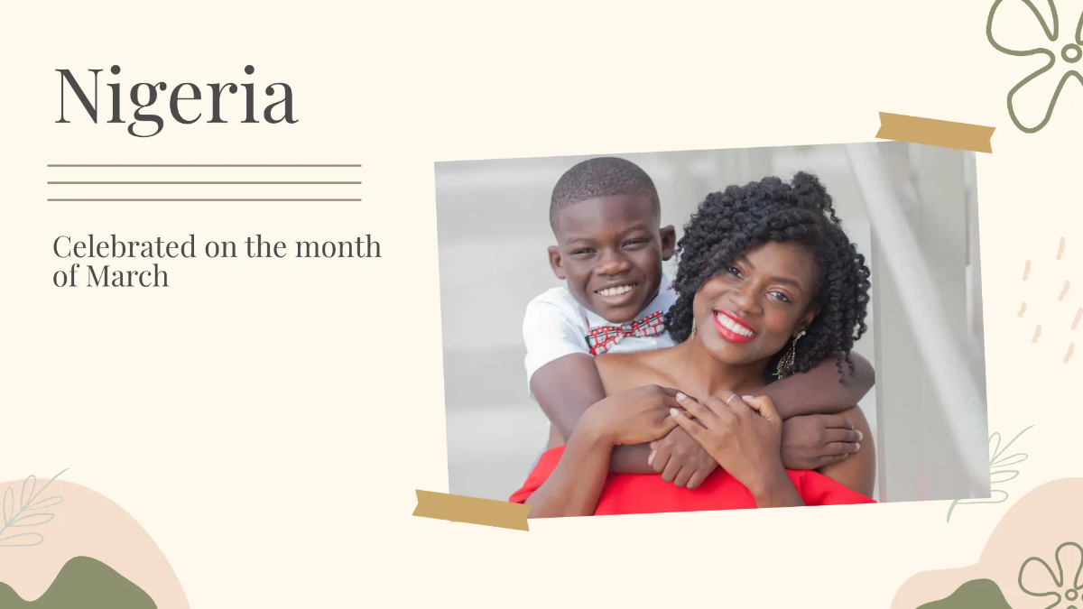 Free Aesthetic Mother's Day Presentation Template to Edit Online