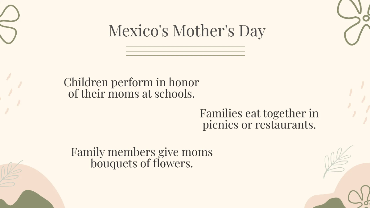 Free Aesthetic Mother's Day Presentation Template to Edit Online