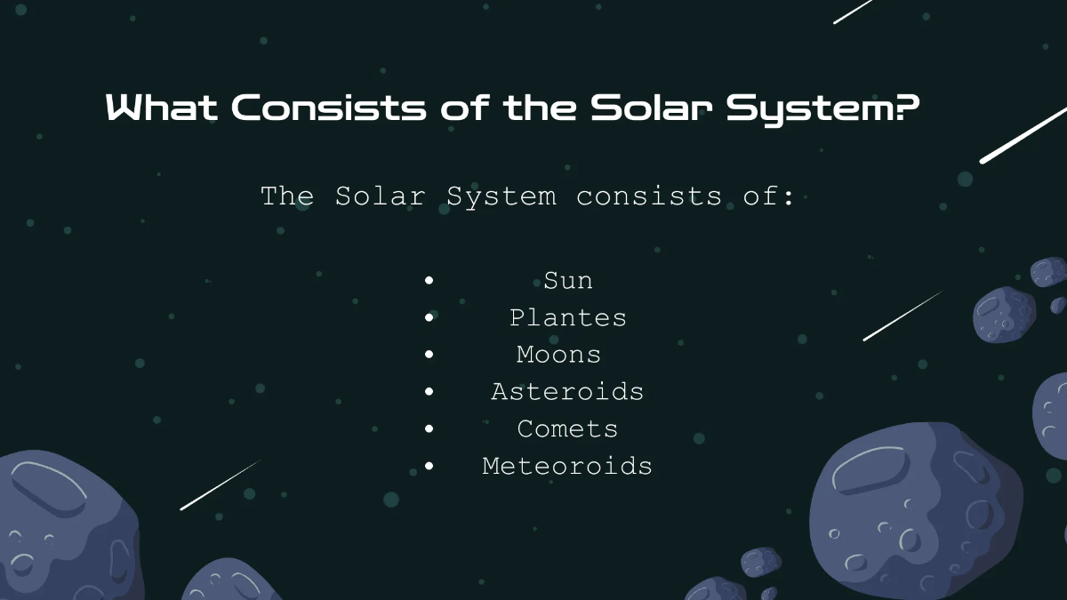 Free Earth And Space Presentation Template to Edit Online