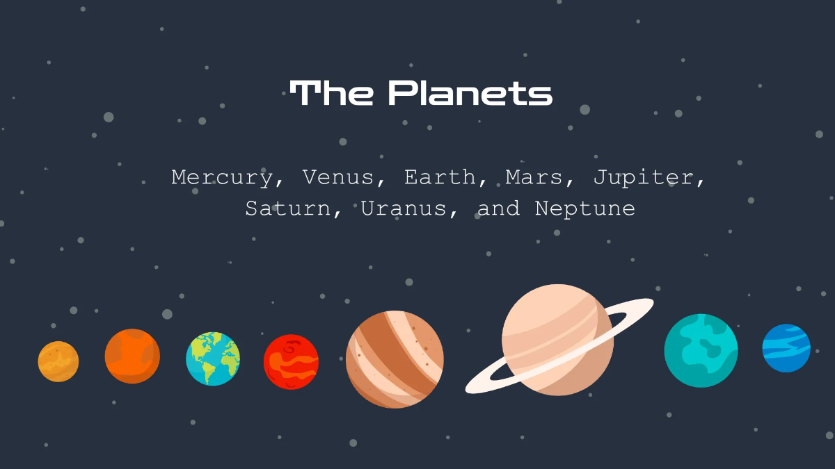 Free Earth And Space Presentation Template to Edit Online