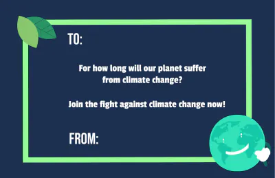 Free Climate Change Note Template to Edit Online