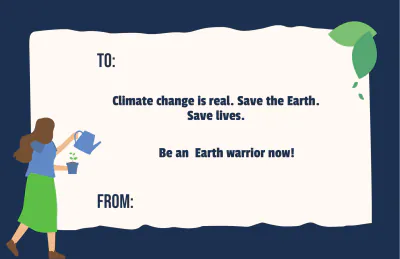 Free Climate Change Note Template to Edit Online