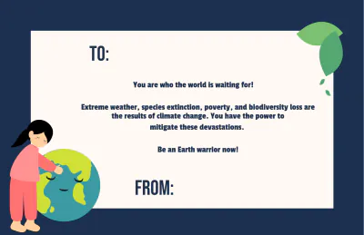 Free Climate Change Note Template to Edit Online