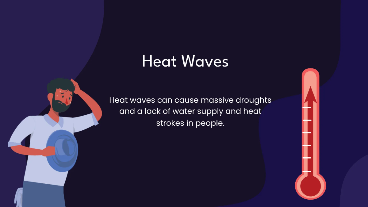 Free Earth's Atmosphere Class Presentation Template to Edit Online