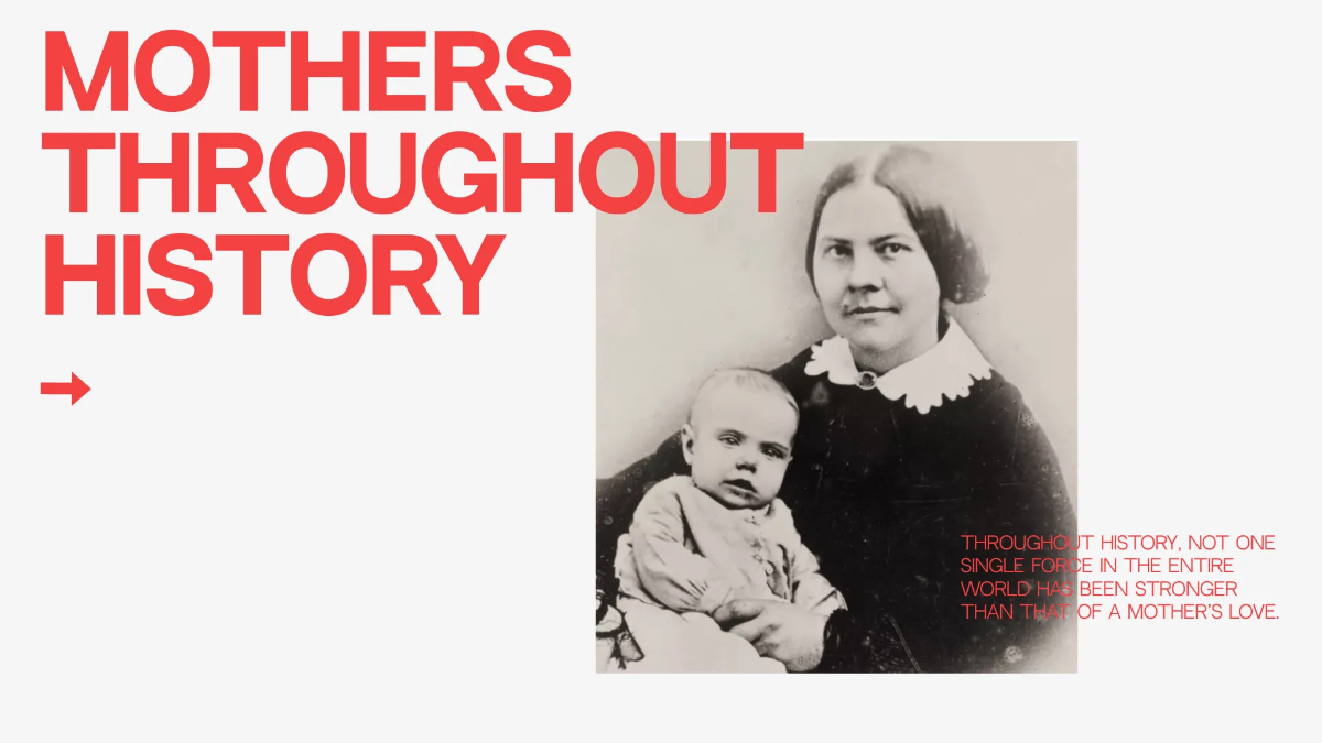 Free Cool Mother's Day Presentation Template to Edit Online