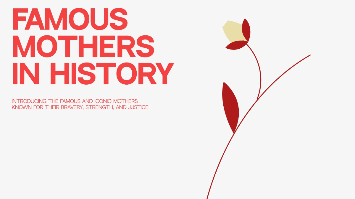 Free Cool Mother's Day Presentation Template to Edit Online