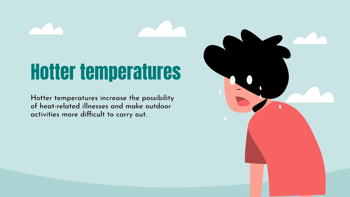 Free Climate Change Presentation Template to Edit Online