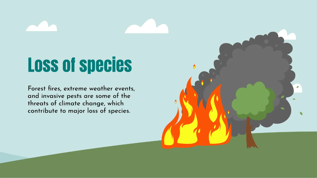 Free Climate Change Presentation Template to Edit Online