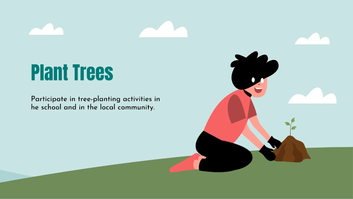 Free Climate Change Presentation Template to Edit Online