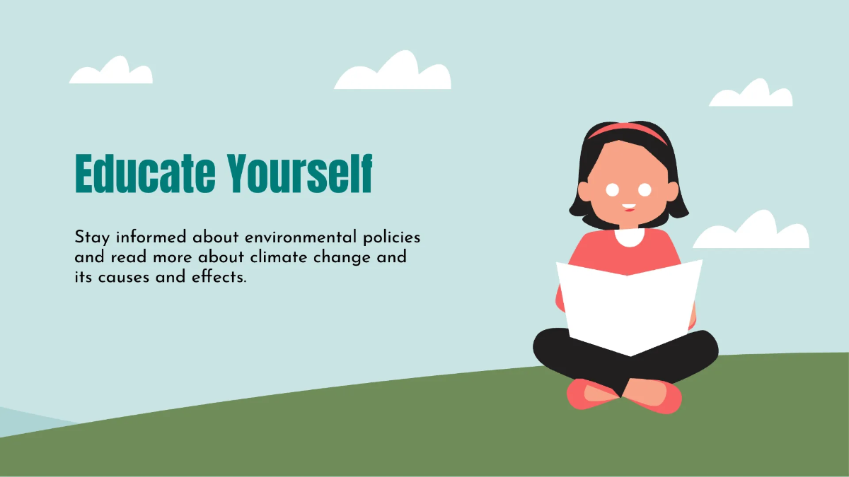 Free Climate Change Presentation Template to Edit Online