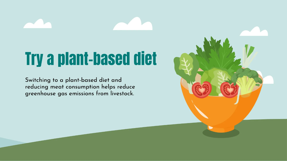 Free Climate Change Presentation Template to Edit Online