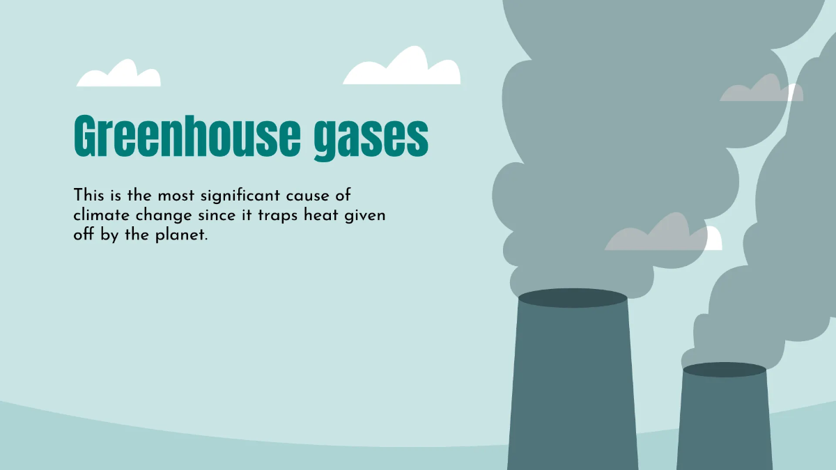 Free Climate Change Presentation Template to Edit Online