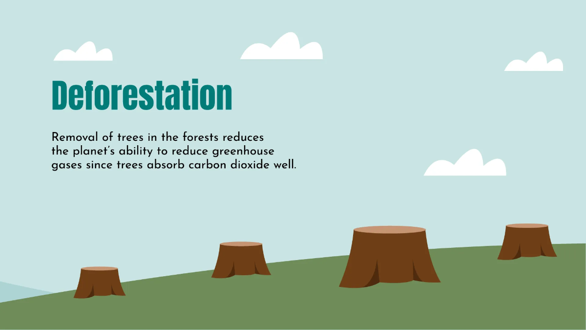 Free Climate Change Presentation Template to Edit Online