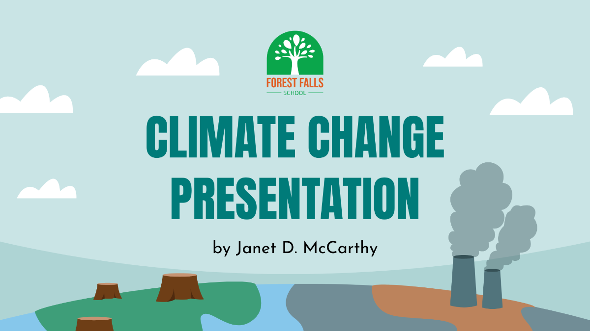 Free Climate Change Presentation Template