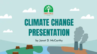 Free Climate Change Presentation Template to Edit Online