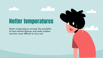 Free Climate Change Presentation Template to Edit Online