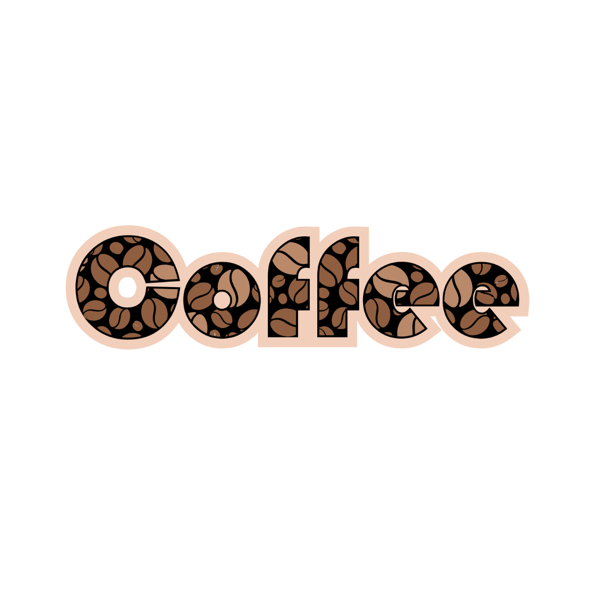 Coffee Text Effect Template