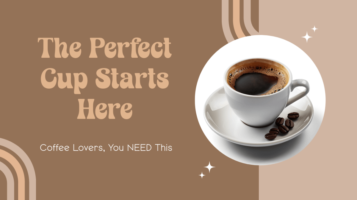Free Coffee Youtube Thumbnail Cover Template to Edit Online