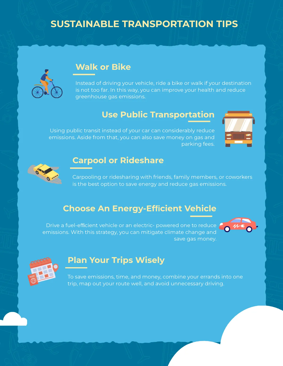 Free Climate Change Tips Template to Edit Online